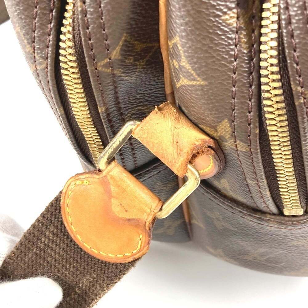 LOUIS VUITTON Brown Monogram Canvas Shoulder Bag - Picture 11 of 16